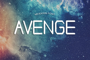 Avenge: A Bold Display Font for Editorial Design and Digital Publishing