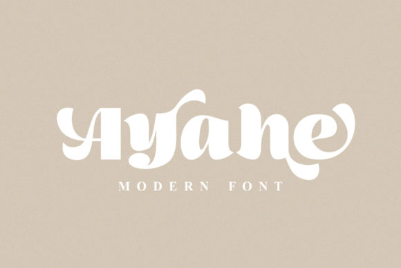 Ayahe: A Modern Display Font for Editorial Design and Branding