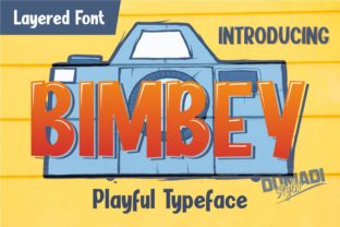 Bimbey Font: A Cute Display Typeface for Branding and Marketing