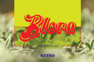 Blora Font: Retro Display Design with Free Download Options
