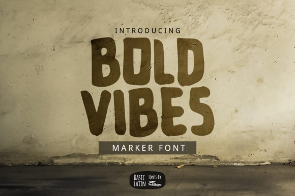 Bold Vibes Font: Authentic Display Typography for Small Business Branding
