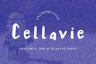 Cellavie: A Display Font That Brings Personality to Campaign Visuals