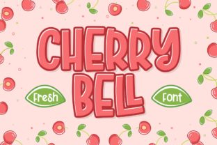 Cherry Bell: A Playful Display Font for Editorial Design and Digital Publishing