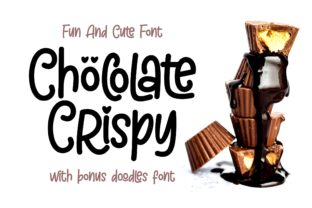 Chöcolate Crispy: A Fun & Joyful Display Font for Scroll-Stopping Marketing Design