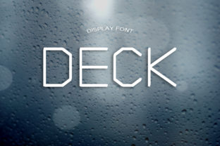 Deck Font: Timeless Display Typography for Crafters and Makers