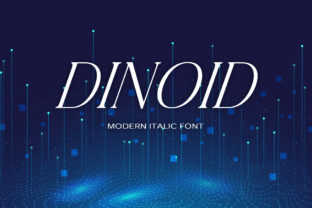 Dinoid: A Modern Display Font for Editorial Design and Digital Publishing