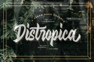 Distropica Font: Elevating Branding for Small Businesses