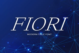 Fiori: A Smart Display Font for Elegant Editorial Design