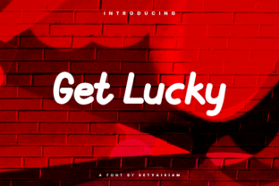 Get Lucky: A Bold Display Font for Editorial Impact