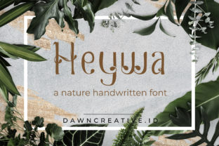 Heywa Font: Elevating Brand Identity with Vintage Meets Modern Style