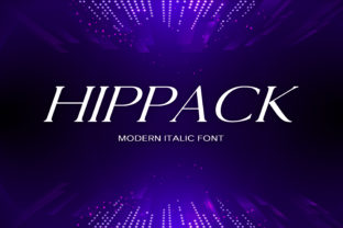 Hippack: A Clean Display Font for Modern Marketing Design