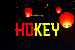 Hokey: A Square Display Font That Elevates Small Business Branding