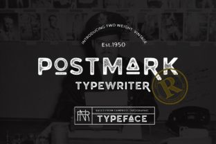Postmark: A Vintage Display Font for Nostalgic Brand Campaigns