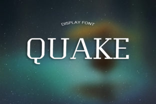 Quake: A Bold Display Font for Modern Marketing Design