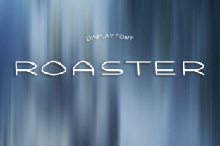 Roaster: A Gorgeous Modern Display Font for Elegant Branding Projects