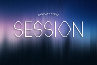 Session: A Modern Display Font for Handmade Labels, Invitations, and More