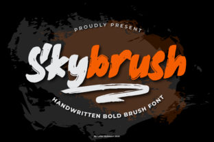 Skybrush: A Bold Brush Font for Business Branding