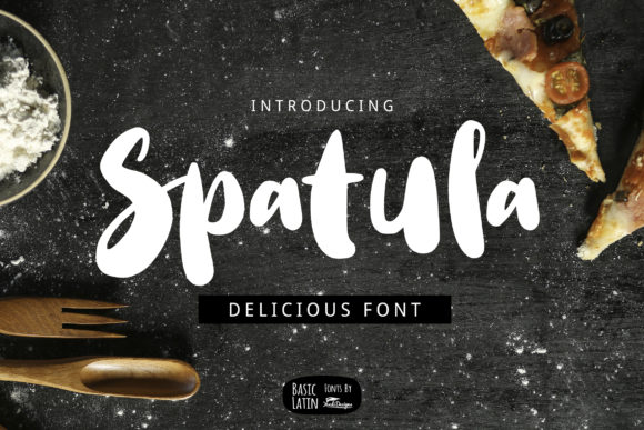 Spatula Font: Bold Display Type for Modern Branding