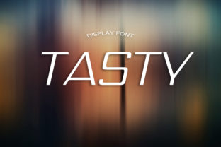 Tasty: The Italic Display Font for Editorial Design and Content Branding