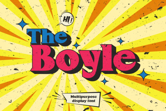 The Boyle: A Vintage Display Font for Campaign-Ready Designs