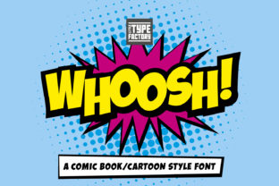 Whoosh Font: Boost Your Brand with a Fun Display Typeface