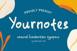 Yournotes: A Stylish Display Font for Modern Web Design